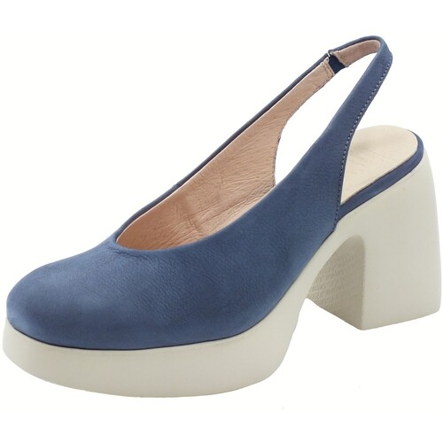 Schuhe Damen Sandalen / Sandaletten Wonders H-4970 Naima Nubuk Blau