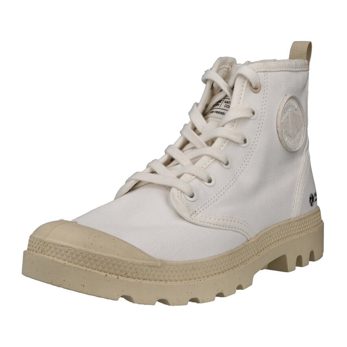 Schuhe Damen Sneaker Palladium PAMPA HI ZIP ORGANIC 79101-116-M Weiss