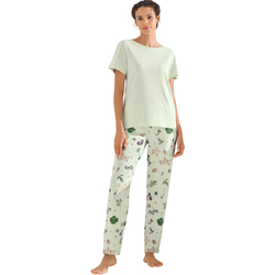 Kleidung Damen Pyjamas/ Nachthemden Lisca Pyjama Hose T-Shirt POMPEYA Other