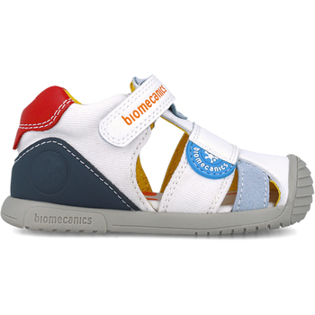 Schuhe Jungen Sandalen / Sandaletten Biomecanics Urban 252127 Jungensandale WEISS_C050