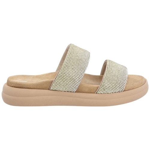 Schuhe Damen Pantoffel Remonte D2N50 Gold