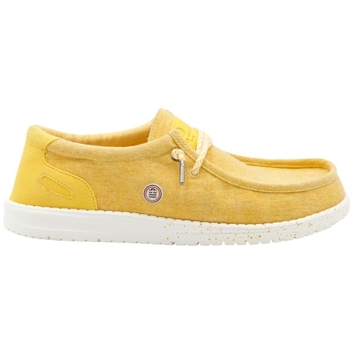 Schuhe Herren Sneaker Serge Blanco SAINT-JEAN CANV Gelb