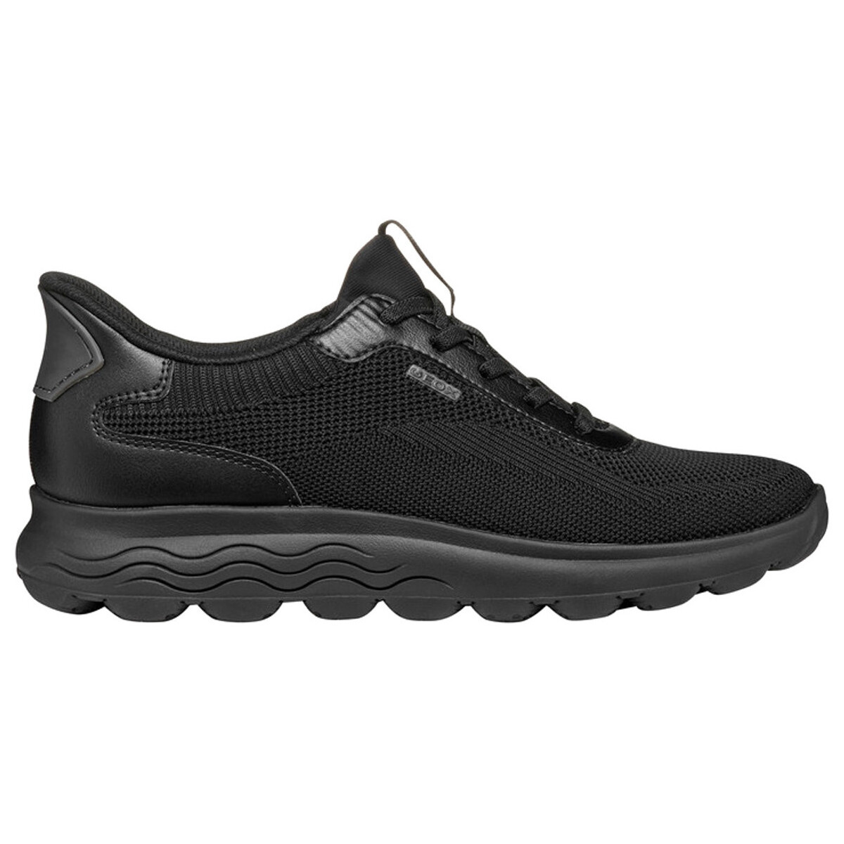 Schuhe Damen Sneaker Geox  Schwarz