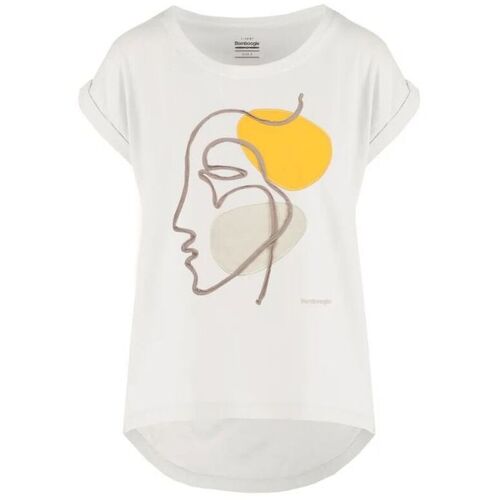 Kleidung Damen T-Shirts & Poloshirts Bomboogie TW8914 TJIN5-01 Weiss