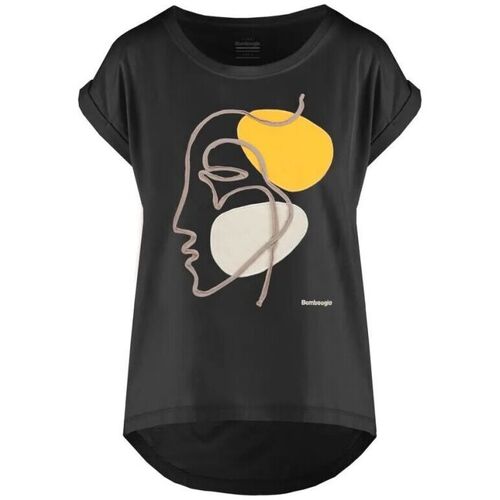 Kleidung Damen T-Shirts & Poloshirts Bomboogie TW8914 TJIN5-90 Schwarz