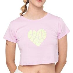 Kleidung Damen T-Shirts & Poloshirts Converse 10026369-A04 Rosa