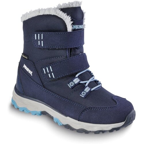 Schuhe Jungen Stiefel Meindl Winterstiefel Altino J Gtx 7657-49 Blau