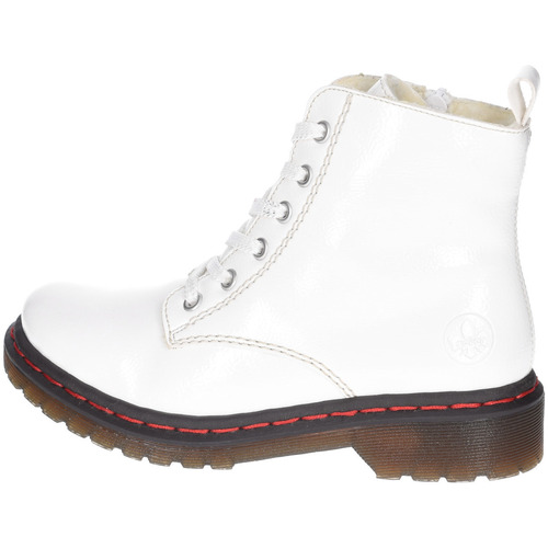 Schuhe Damen Stiefel Buffalo Stiefeletten BN16225761 Weiss