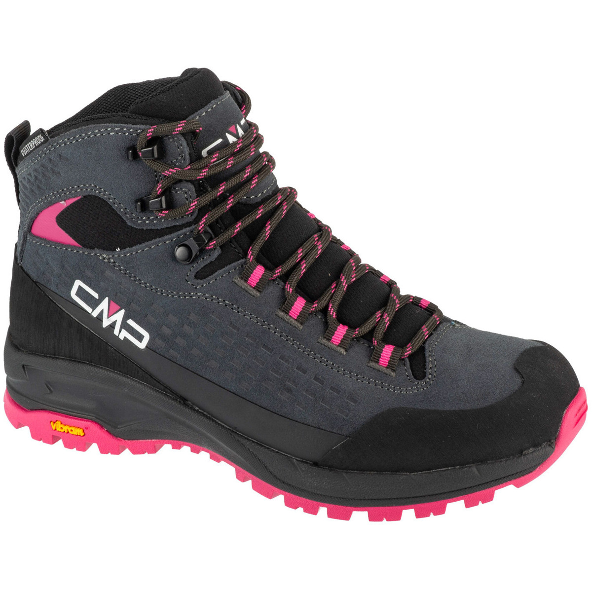 Schuhe Damen Wanderschuhe Cmp Vertyx Mid WP Schwarz