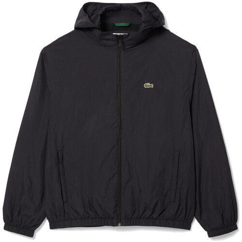 Kleidung Herren Windjacken Lacoste BH8901 Schwarz
