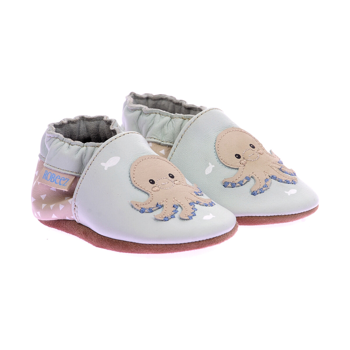 Schuhe Jungen Babyschuhe Robeez Sweet Octopus Blau
