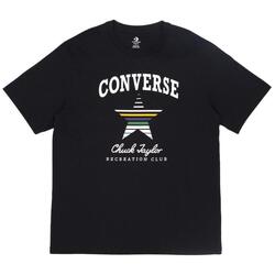 Kleidung Herren T-Shirts & Poloshirts Converse 10025627-A02 Schwarz