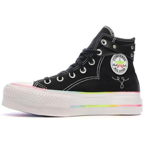 Schuhe Damen Sneaker High Converse A10218C Schwarz
