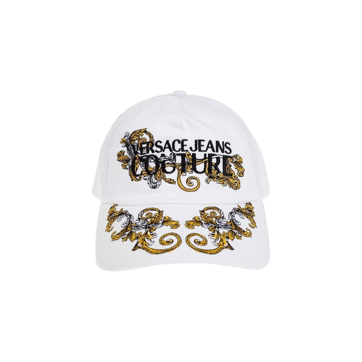 Accessoires Herren Schirmmütze Versace 78VAZK17-ZG367 003-WHITE Blanc Weiss