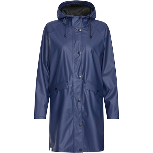 Kleidung Damen Windjacken Ichi Veste imperméable femme  Tazi Blau