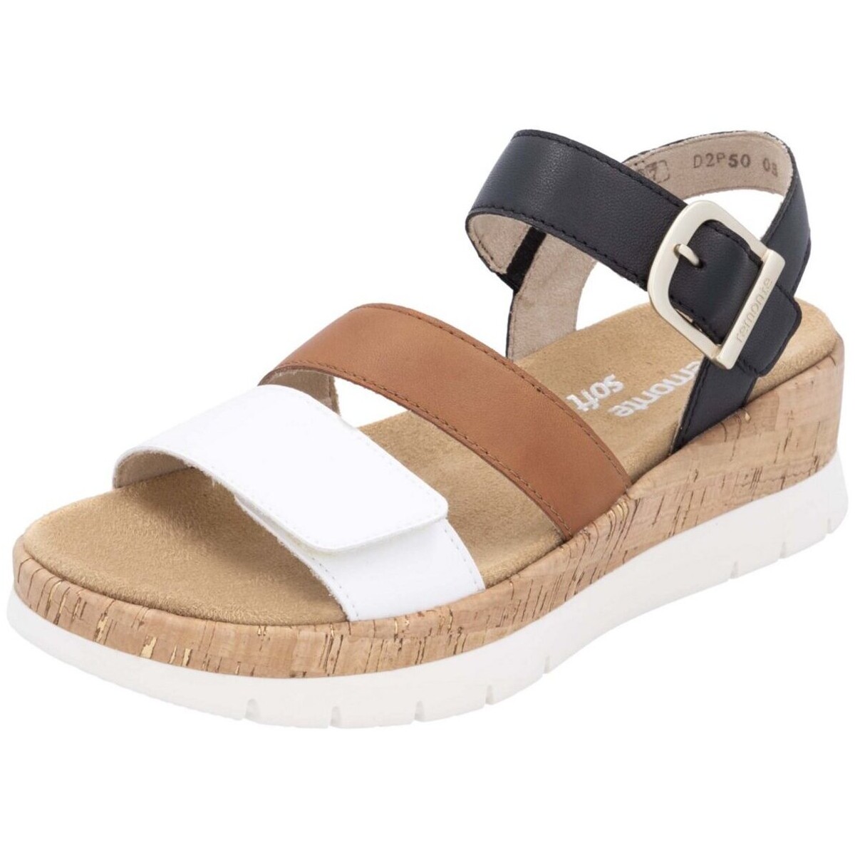 Schuhe Damen Sandalen / Sandaletten Remonte Sandaletten Sandale D2P50-03 Schwarz