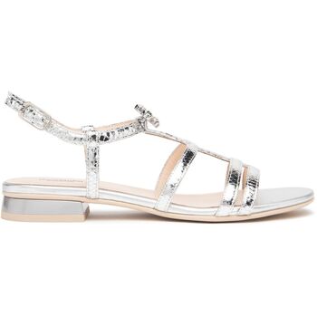 Schuhe Damen Sandalen / Sandaletten NeroGiardini Sandalen Silbern