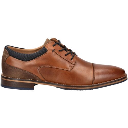 Schuhe Herren Derby-Schuhe Bullboxer Businessschuhe Braun