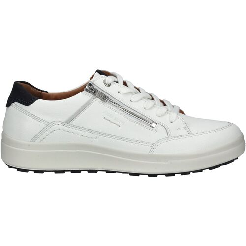 Schuhe Herren Sneaker Low Josef Seibel Sneaker Weiss