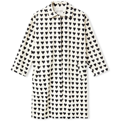 Kleidung Damen Mäntel Compania Fantastica COMPAÑIA FANTÁSTICA Jacket 11057 - Conversational 18 Weiss