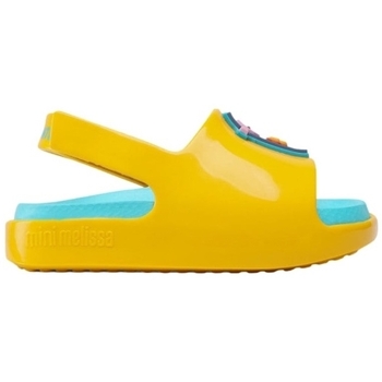 Schuhe Kinder Sandalen / Sandaletten Melissa MINI  Cloud Slide Baby Sandals - Yellow/Blue Gelb