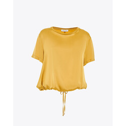 Kleidung Damen 3/4 & 7/8 Jeans Manila Grace BLUSA CON COULISSE Art. C040VU 