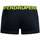 Unterwäsche Herren Boxershorts Superdry 3er-Pack Unterhosen aus Bio-Baumwolle Schwarz