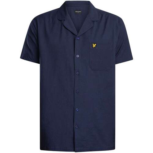 Lyle & Scott Remmington-Pyjama-Set Blau