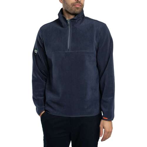 Kleidung Herren Fleecepullover Superdry Active Fleece mit Reißverschluss Blau