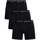 Unterwäsche Herren Boxershorts Gant 3er Boxershorts Schwarz