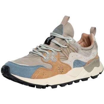 Schuhe Herren Sneaker Low Flower Mountain Yamano 3 Wildleder-Trainer Grau
