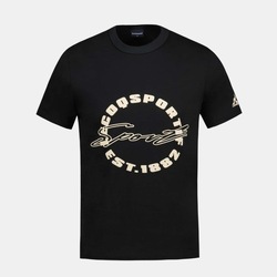 Kleidung Herren T-Shirts & Poloshirts Le Coq Sportif CONTEMPORAIN  Nº1 Schwarz