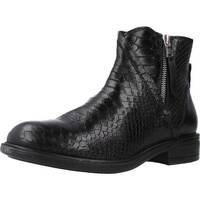 Schuhe Damen Stiefel Geox D CATRIA B Schwarz