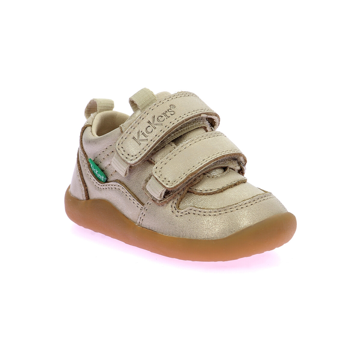 Schuhe Mädchen Sneaker Low Kickers Kick Frapy Gold