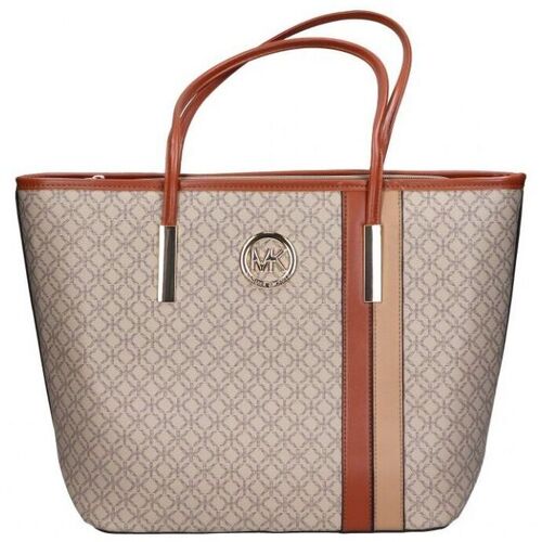 Taschen Damen Shopper / Einkaufstasche Michèle B63149-G Beige