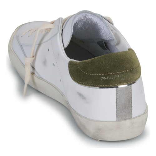 Philippe Model PRSX LOW MAN Weiss / Kaki