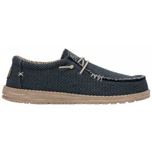 Schuhe Sneaker HEYDUDE Wally braided Blau