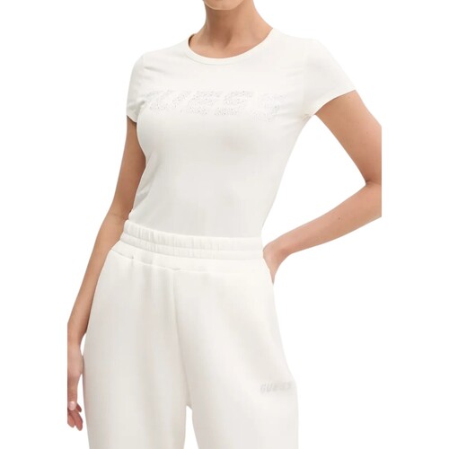 Kleidung Damen T-Shirts Guess V5GI20-J1314 Weiss