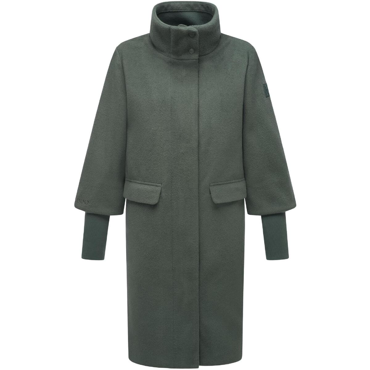 Kleidung Damen Mäntel Navahoo Langmantel Polarblüte 14 Grün