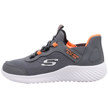Schuhe Jungen Sneaker Low Skechers SLIP-INS: BOUNDER - BRISK-BURST Grau