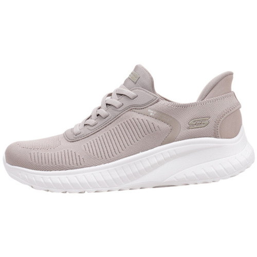 Schuhe Damen Sneaker Low Skechers SLIP INS: BOBS SPORT SQUAD Braun