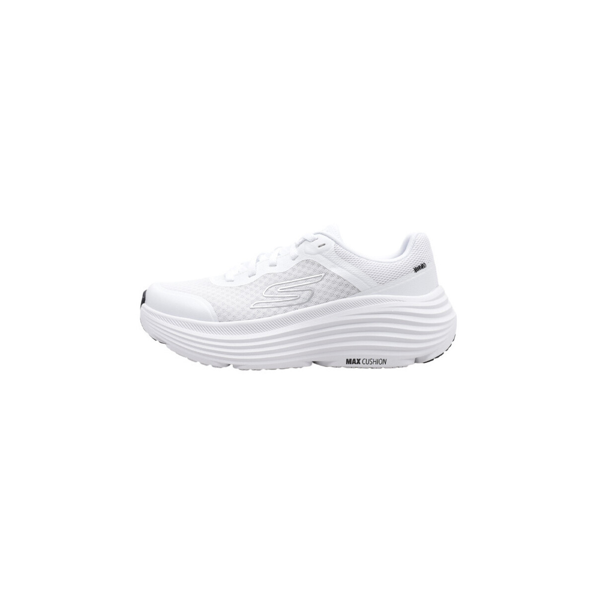 Schuhe Damen Sneaker Low Skechers MAX CUSHIONING ENDEAVOUR Weiss