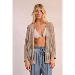 Kleidung Damen Pullover Molly Bracken LA1711DP-BEIGE Beige