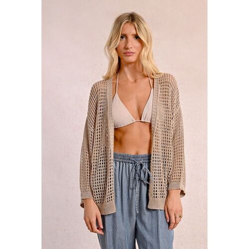 Kleidung Damen Pullover Molly Bracken LA1711DP-BEIGE Beige