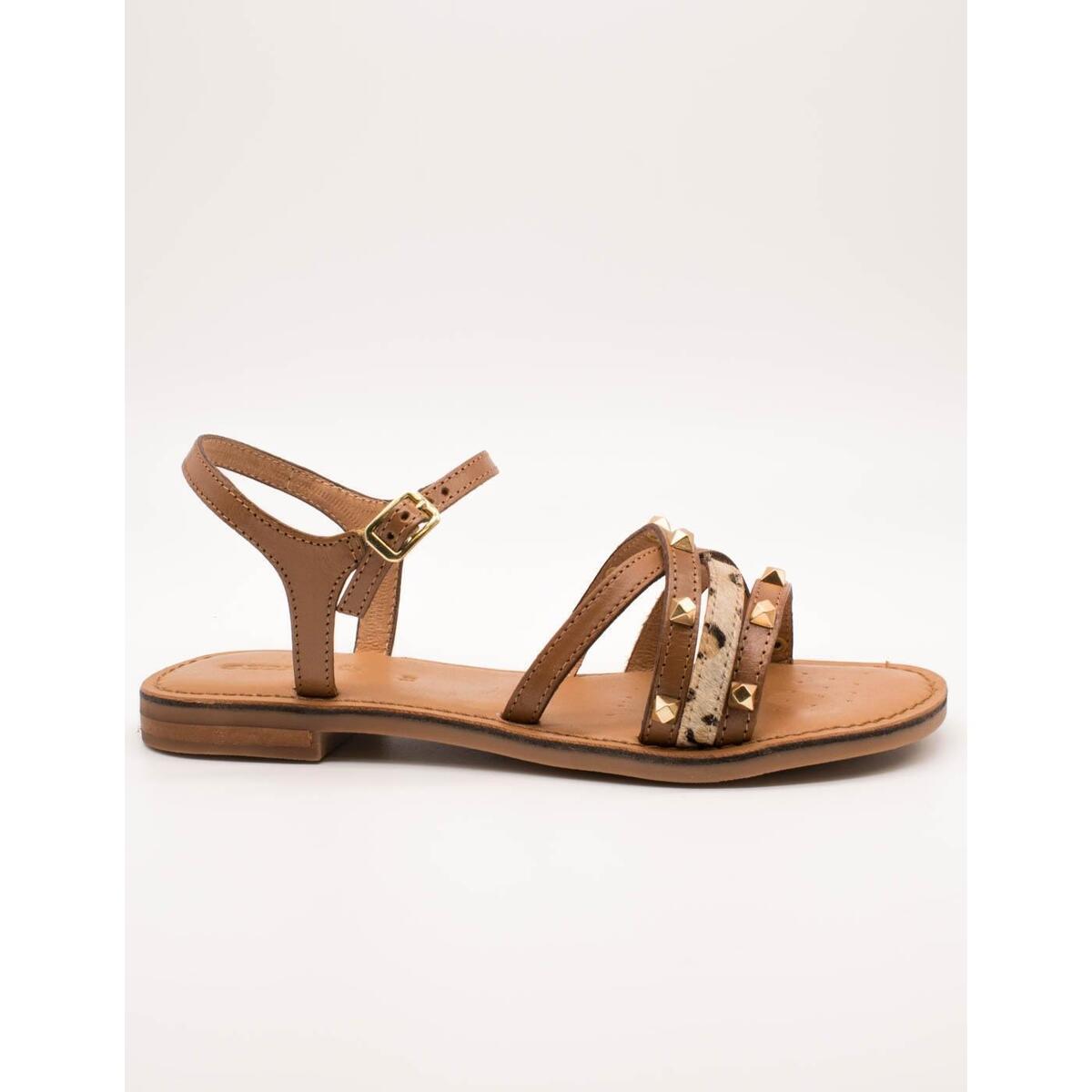 Schuhe Damen Sandalen / Sandaletten Geox  Braun