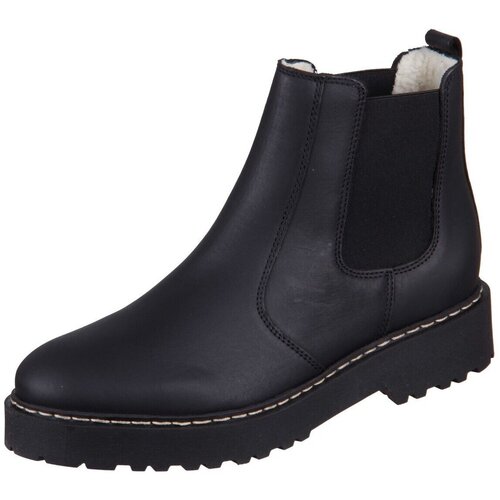 Schuhe Herren Stiefel Palpa F8396 black black Olivia F8396 black Schwarz