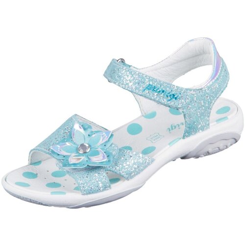 Schuhe Mädchen Sandalen / Sandaletten Primigi Schuhe Breeze 7885033 aqua argento Scamascio Laser 7885033 Blau