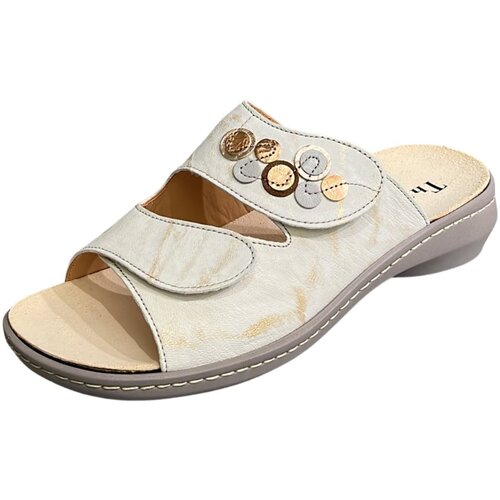Schuhe Damen Pantoletten / Clogs Think Pantoletten CAMILLA 3-001030-1000 Beige