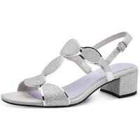 Schuhe Damen Sandalen / Sandaletten Marco Tozzi Sandaletten M2823042 2-28231-44-941 941 Silbern