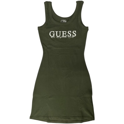 Kleidung Damen Kleider Guess V5GK06-K8RT2 Grün